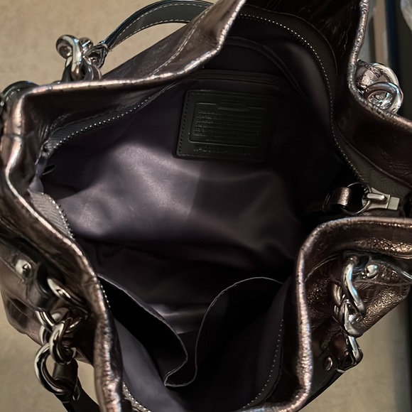 Coach metallic Hobo - Picture 2 of 4